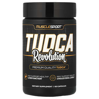MuscleSport, TUDCA, Revolution, 250 mg, 60 Kapseln