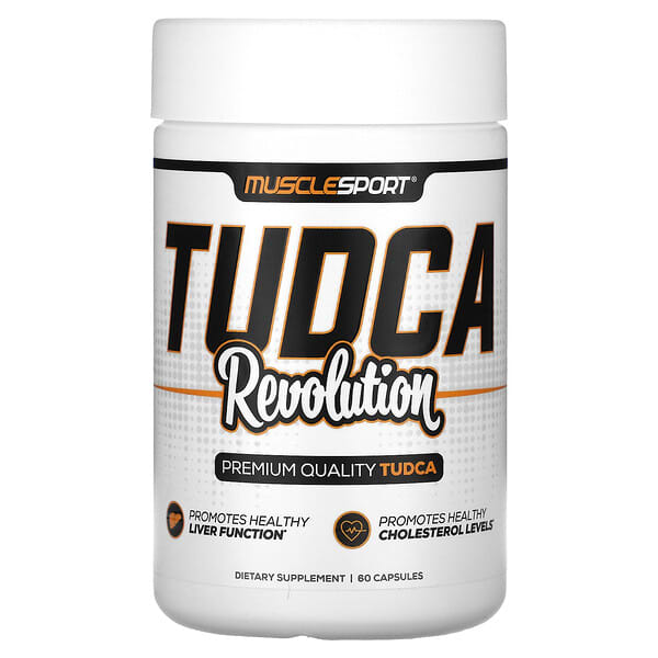 MuscleSport, TUDCA，Revolution，60 粒膠囊