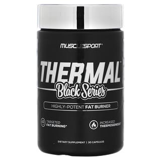 MuscleSport, Black Series, Thermique, 30 capsules