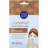 Coconut Facial Sheet Mask, 1 Sheet, 0.88 oz (25 g)