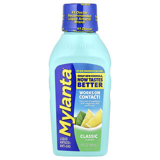 Mylanta, Antiácido líquido y antigases, Clásico, 355 ml (12 oz. líq.)