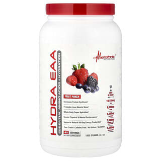 Metabolic Nutrition, Hydra EAA, Fruit Punch, 35.2 oz (1,000 g)