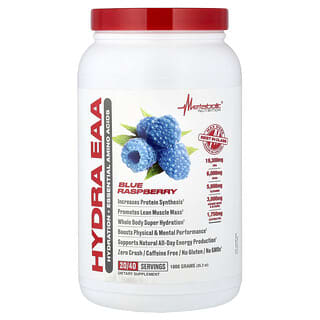Metabolic Nutrition, Hydra EAA，藍樹莓味，35.2 盎司（1000 克）
