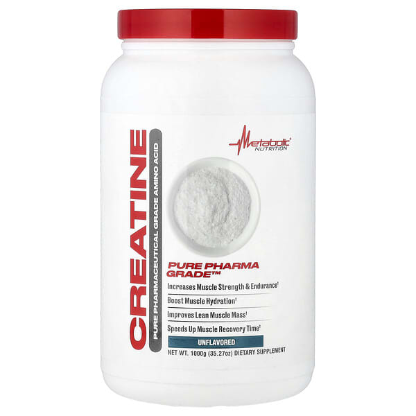 Metabolic Nutrition, 크레아틴, 무맛, 1,000g(35.27oz)