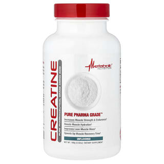 Metabolic Nutrition, Creatine, Unflavored, 3.52 oz (100 g)