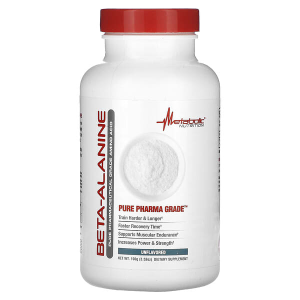 Beta-Alanine, Unflavored, 3.52 oz (100 g)
