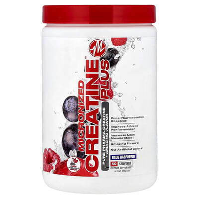 Metabolic Nutrition, Micronised Creatine Plus™, Blue Raspberry, 420 g