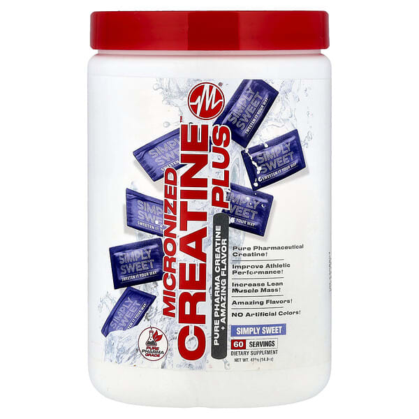 Micronized Creatine Plus™, Simply Sweet, 14.8 oz (420 g)