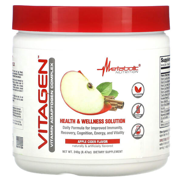 VitaGen, Apple Cider, 8.47 oz (240 g)
