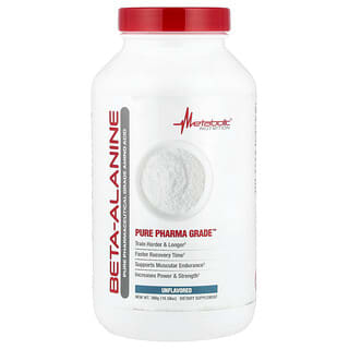 Metabolic Nutrition, Beta-alanina, sin sabor`` 300 g (10,58 oz)
