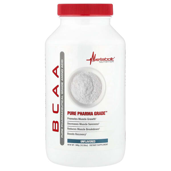 Metabolic Nutrition, BCAA, 무맛, 300g(10.58oz)