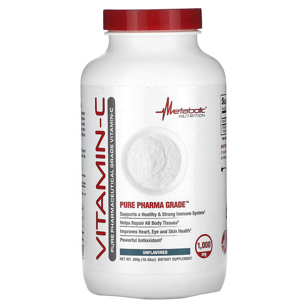 Vitamin-C, Unflavored, 10.58 oz (300 g)