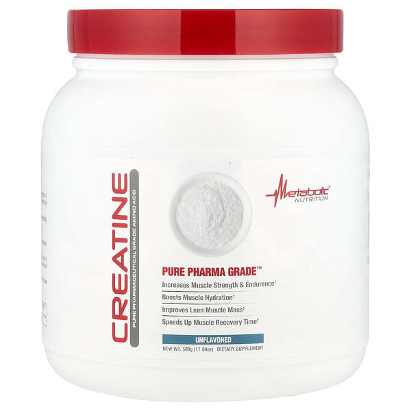 Creatine, Unflavored, 17.64 oz (500 g)
