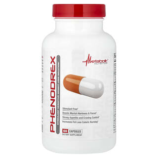 Metabolic Nutrition, Phenodrex, 60 Capsules