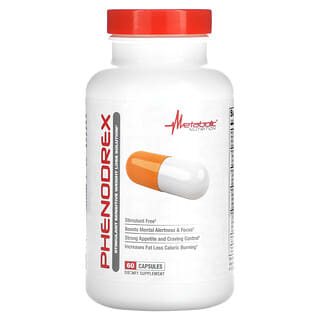 Metabolic Nutrition, Phenodrex（フェノドレックス）、60粒