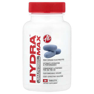 Metabolic Nutrition, HydraMAX™, Puissance maximale, 30 comprimés