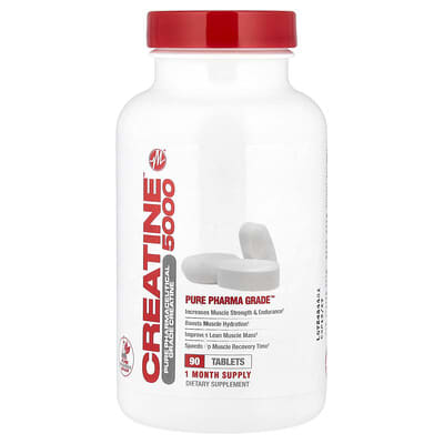 Metabolic Nutrition, Creatine 5000™, 90 Tablets (1,666 mg Each Tablet)