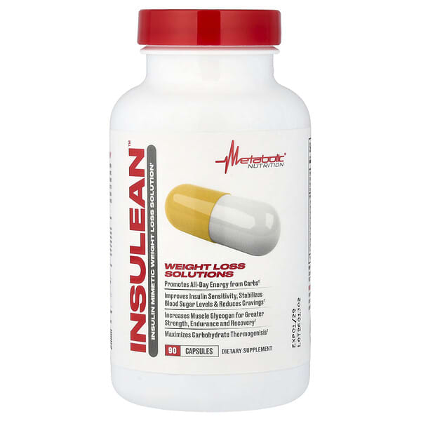 Metabolic Nutrition, Insulean™, 캡슐 90정