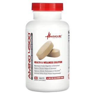 Metabolic Nutrition, Amino 4500, 1.500 mg, 90 Tabletten