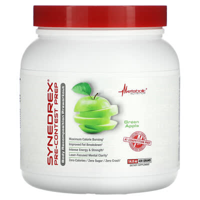 Metabolic Nutrition, Synedrex, Race Prep, Green Apple Flavor, 14.8 oz (420 g)