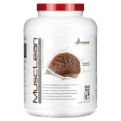 MuscLean、リーンマッスルウェイトゲイナー、チョコレートミルク