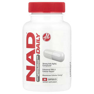 Metabolic Nutrition, NAD DAILY™ , Anti-Aging Cellular Rejuvenator, 30 Capsules