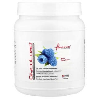 Metabolic Nutrition, GlycoLoad, Frambuesa azul`` 600 g