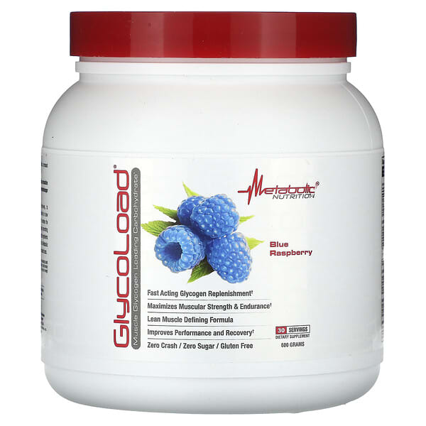 GlycoLoad, Blue Raspberry, 600 g