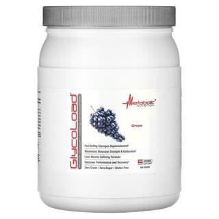 Metabolic Nutrition, GlycoLoad, Grape, 600 g