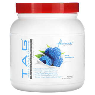 Metabolic Nutrition, T.A.G., Blue Raspberry, 400 g
