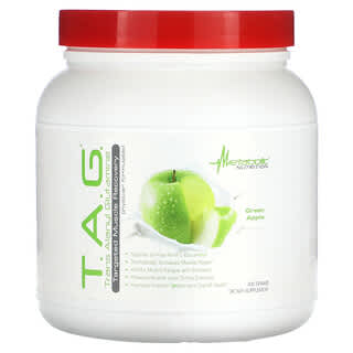 Metabolic Nutrition, T.A.G., Green Apple, 400 g