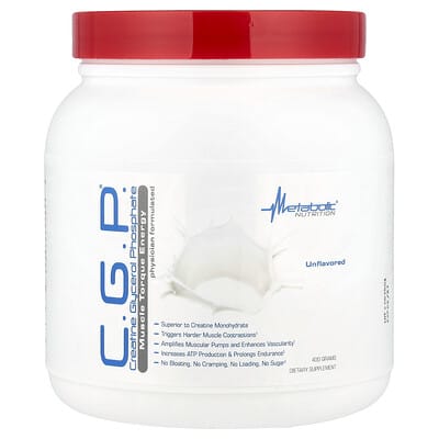 Metabolic Nutrition, C.G.P.®, Unflavoured, 400 g