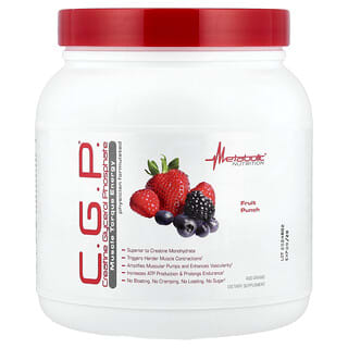 Metabolic Nutrition, CGP, 과일 펀치, 400g