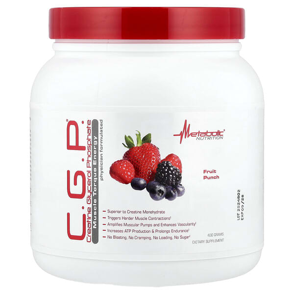 Metabolic Nutrition, C.G.P.®, Fruit Punch, 400 g — product photo 1