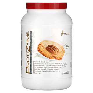 Metabolic Nutrition, Protizyme, Proteína de Design Especializado, Biscoito de Manteiga de Nozes, 2 lb