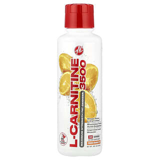 Metabolic Nutrition, L-Carnitine® 3500, Dondurulmuş Portakal Pop, 16 fl oz (473 ml) (Porsiyon Başına 3.500 mg)