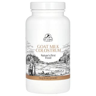 Mt. Capra, Goat Milk Colostrum Powder, Ziegenmilch-Kolostrum-Pulver, 174 g (6 oz.)