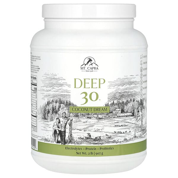 Mt. Capra, Deep 30™, 코코넛 드림, 907g(2lb)