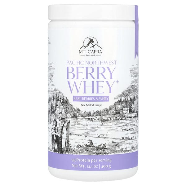 Mt. Capra, 퍼시픽 노스웨스트 베리 유청, 400g(14.1oz)