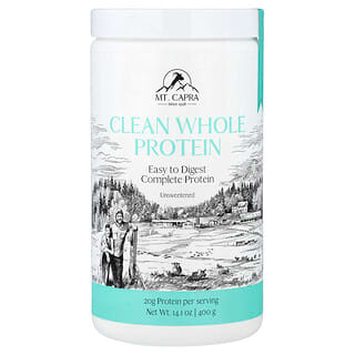 Mt. Capra, Clean Whole Protein, Unsweetened, 14.1 oz (400 g)