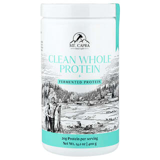 Mt. Capra, Clean Whole Protein + Fermented Protein, 14.1 oz (400 g)