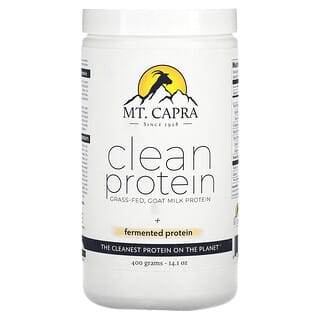 Mt. Capra, Clean Protein + 발효 단백질, 400g(14.1oz)