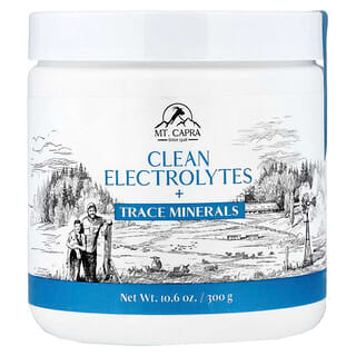 Mt. Capra, Clean Electrolytes + Trace Minerals, 10.6 oz (300 g)