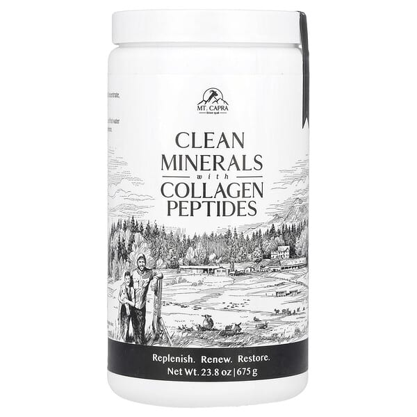 Clean Minerals with Collagen Peptides, 23.8 oz (675 g)