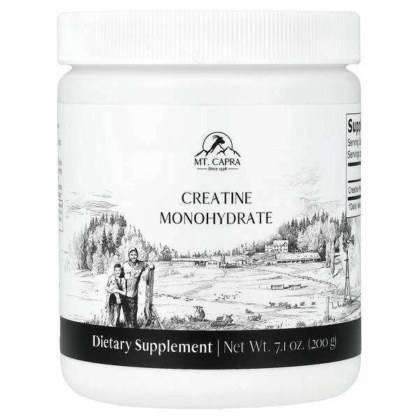Mt. Capra, 크레아틴 일수화물, 200g(7.1oz)