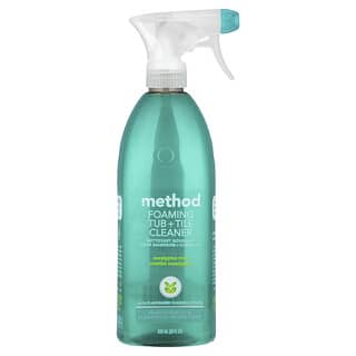 Method, Foaming Tub + Tile Cleaner, Eucalyptus Mint, 28 fl oz (828 ml)