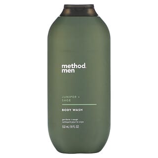 Method, Men, Body Wash, Juniper + Sage, 18 fl oz (532 ml)