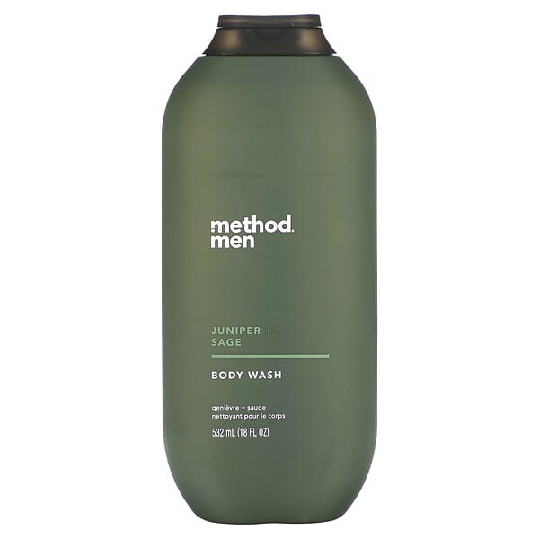 Method, 맨, 보디 워시, 주니퍼 및 세이지, 18 fl oz (532 ml)