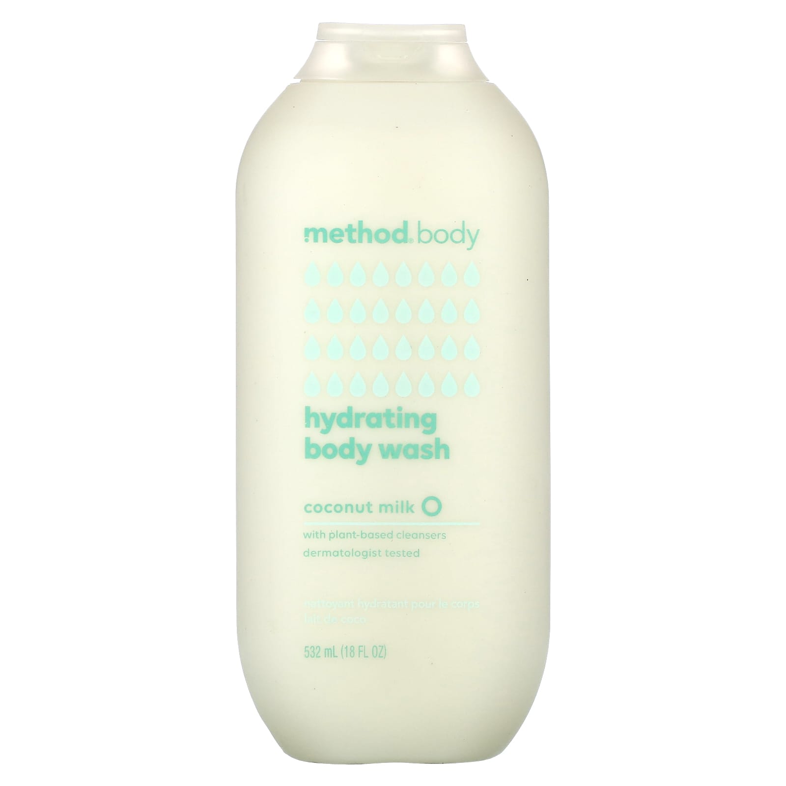 Method, Hydrating Body Wash, Coconut Milk, 18 fl oz (532 ml)