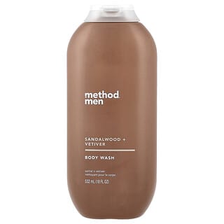 Method, Sprchový gél pre mužov, santalové drevo a vetiver, 532 ml